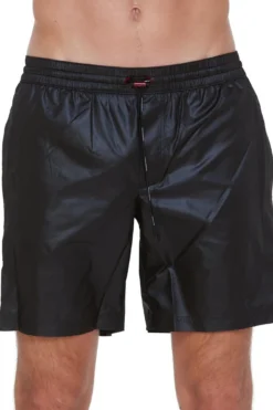 ( New Season ) Dolce & Gabbana Elasticated Waistband Swim Shorts - Black