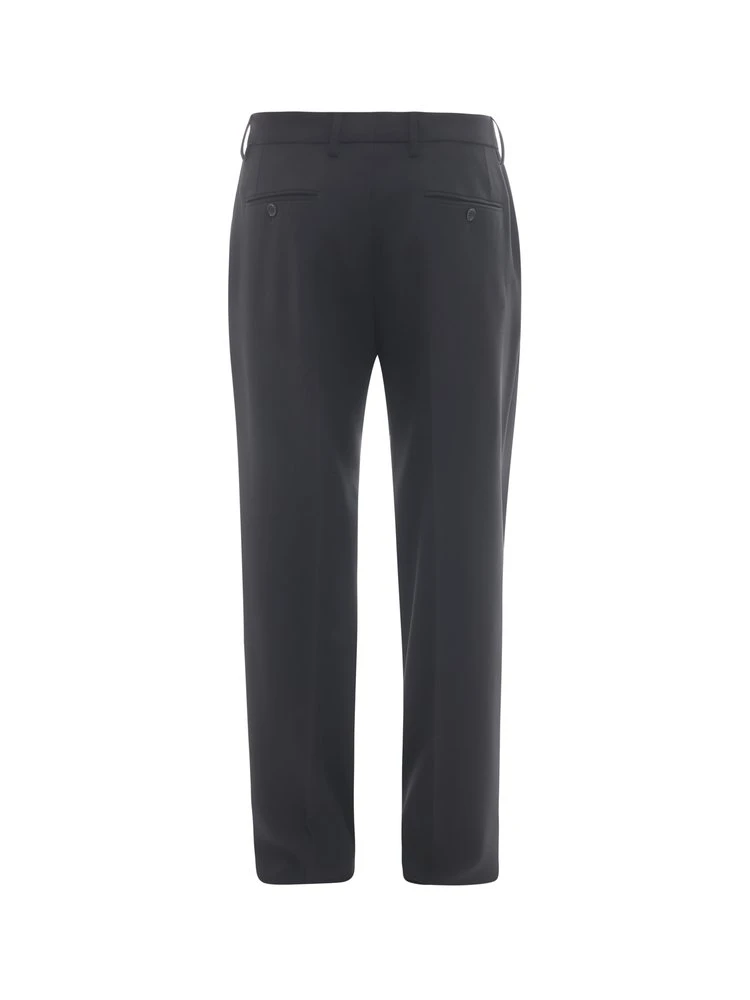 ( New Season ) Dolce & Gabbana High Waist Slim Fit Trousers - Black 2 ( New Season ) Dolce & Gabbana High Waist Slim Fit Trousers - Black - Image 2