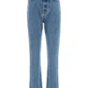 Dolce & Gabbana Cropped Straight-Leg Jeans - Blue