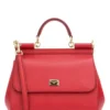 Dolce & Gabbana Sicily Medium Tote Bag - Red