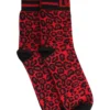( New Season ) Dolce & Gabbana Leopard Jacquard Stretch Socks - Multi