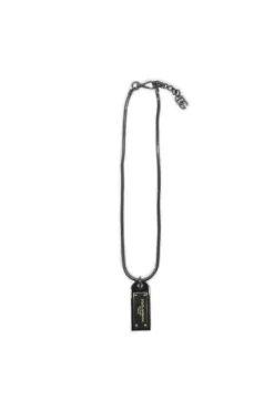 ( New Season ) Dolce & Gabbana Logo Engraved Necklace - Multi