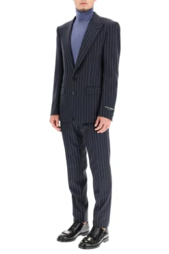 Dolce & Gabbana Pinstripe Single Breasted Two-Piece Suit - Navy 7 Dolce & Gabbana Pinstripe Single Breasted Two-Piece Suit - Navy -Cheap Vestureo Store 5c99fb16aae7d30dd4cdf009645a6a85