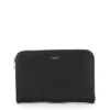 ( New Season ) Dolce & Gabbana Monreale Logo Clutch Bag - Black