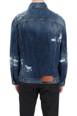 Dolce & Gabbana Distressed Buttoned Denim Jacket - Blue 9 Dolce & Gabbana Distressed Buttoned Denim Jacket - Blue -Cheap Vestureo Store 5d00c3e4c3cbb31a9a4aac9cde8b2927