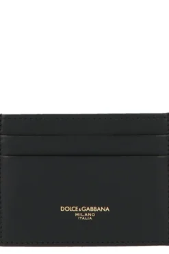 Dolce & Gabbana Logo Print Cardholder - Black