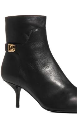 Dolce & Gabbana DG Logo Plaque Ankle Boots - Black -Cheap Vestureo Store 5d545c90713fa11799ddd79d4fbaa148