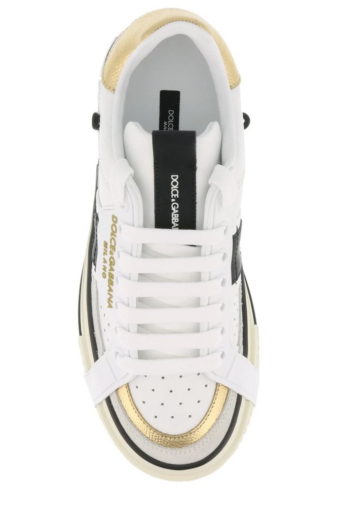 ( New Season ) Dolce & Gabbana 2Zero Low-Top Sneakers - Multi 4 ( New Season ) Dolce & Gabbana 2Zero Low-Top Sneakers - Multi - Image 4