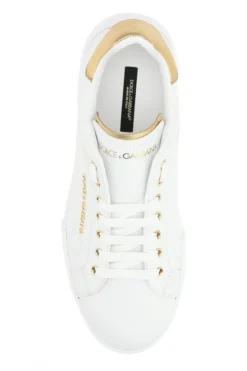 Dolce & Gabbana Portofino Sneakers - White -Cheap Vestureo Store 5e2cde1521ab2614f1678c9d931e4a42