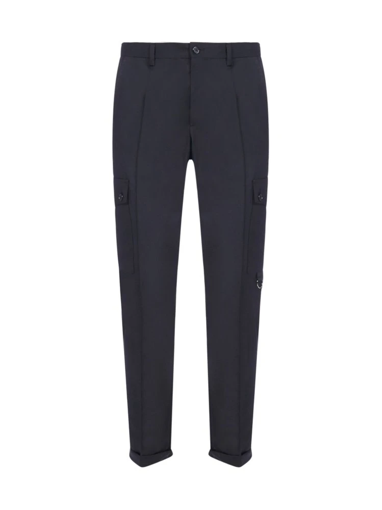 Dolce & Gabbana Patch-Pocket Trousers - Black 1 Dolce & Gabbana Patch-Pocket Trousers - Black
