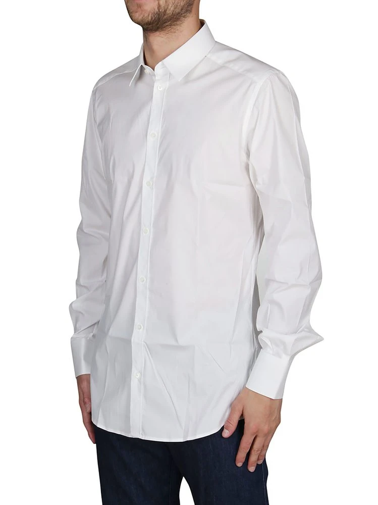 ( New Season ) Dolce & Gabbana Classic Tailored Shirt - White 5 ( New Season ) Dolce & Gabbana Classic Tailored Shirt - White - Image 5