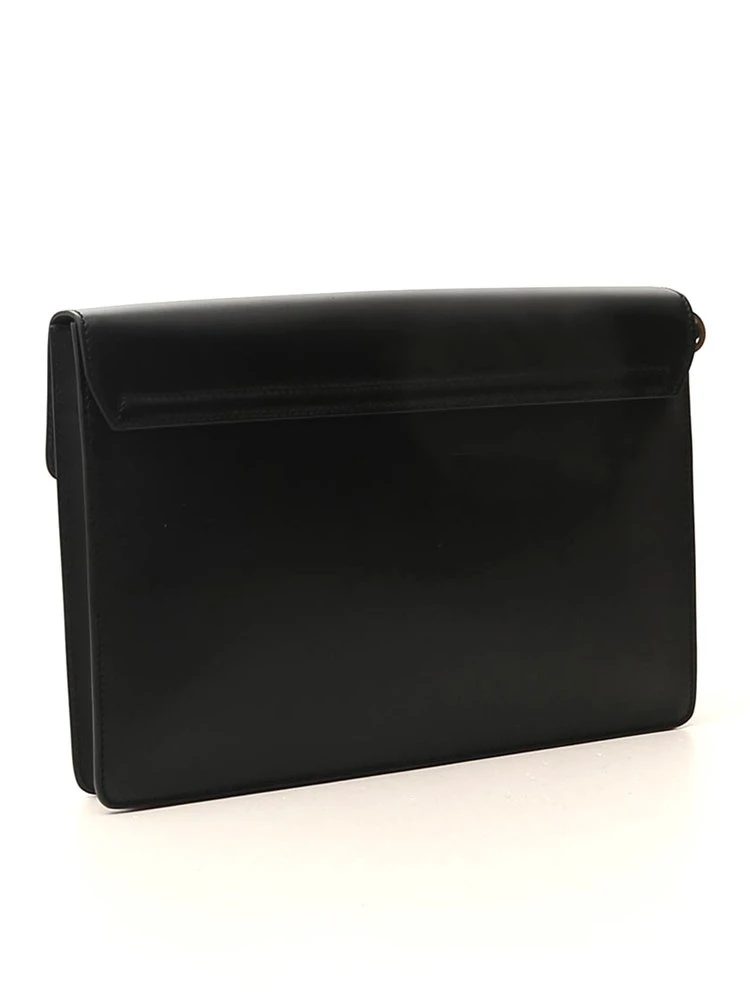 ( New Season ) Dolce & Gabbana Logo Clutch Bag - Black 2 ( New Season ) Dolce & Gabbana Logo Clutch Bag - Black - Image 2