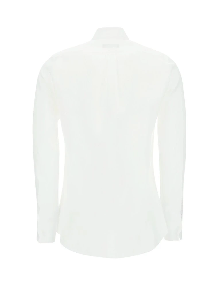 Dolce & Gabbana Logo Embroidered Shirt - White 2 Dolce & Gabbana Logo Embroidered Shirt - White - Image 2
