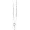 ( New Season ) Dolce & Gabbana Rosary Cross Necklace - Silver