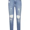 Dolce & Gabbana Audrey Distressed Skinny Jeans - Blue