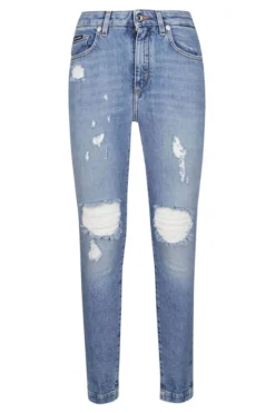 Dolce & Gabbana Audrey Distressed Skinny Jeans - Blue