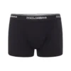 Dolce & Gabbana Logo Band Two-Pack Boxers - Black