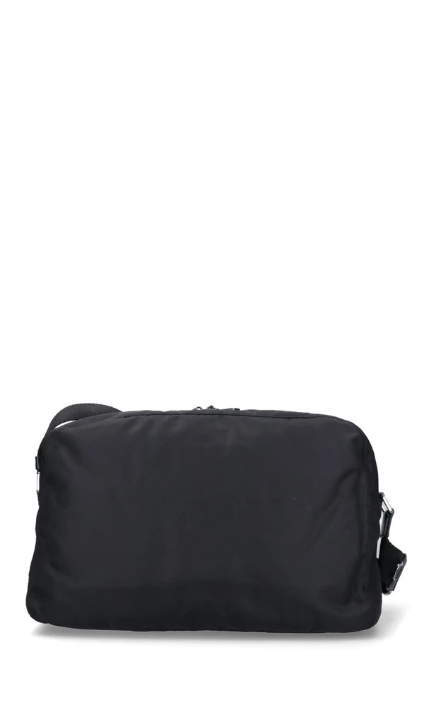 ( New Season ) Dolce & Gabbana Logo Plaque Messenger Bag - Black 2 ( New Season ) Dolce & Gabbana Logo Plaque Messenger Bag - Black - Image 2