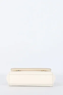 ( New Season ) Dolce & Gabbana Sicily Small Tote Bag - White -Cheap Vestureo Store 632dc2447a64f9b88dbae9df54d27d0d