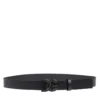 ( New Season ) Dolce & Gabbana Logo Buckle Belt - Black