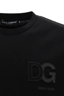 ( New Season ) Dolce & Gabbana Logo Detailed T-Shirt - Black -Cheap Vestureo Store 64166f00259cfdb3bcc82d1475fcc247