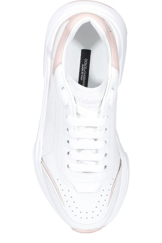 ( New Season ) Dolce & Gabbana Daymaster Low-Top Sneakers - White 4 ( New Season ) Dolce & Gabbana Daymaster Low-Top Sneakers - White - Image 4