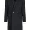Dolce & Gabbana Double-Breasted Coat - Black