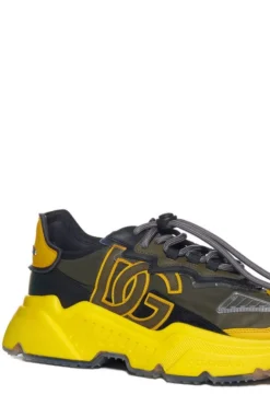 ( New Season ) Dolce & Gabbana Colour-Block Lace-Up Sneakers - Multi -Cheap Vestureo Store 6523cde5178b4a35b3a9b7817748ee2c