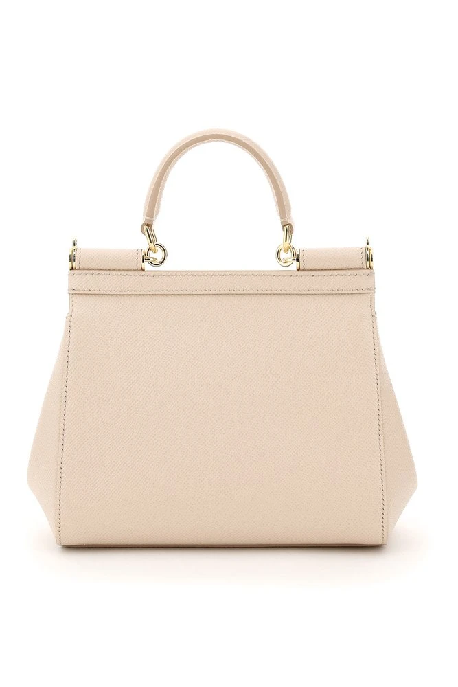 Dolce & Gabbana Sicily Medium Tote Bag - Beige 2 Dolce & Gabbana Sicily Medium Tote Bag - Beige - Image 2