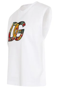 ( New Season ) Dolce & Gabbana Logo Patch Crewneck T-Shirt - White 5 ( New Season ) Dolce & Gabbana Logo Patch Crewneck T-Shirt - White -Cheap Vestureo Store 655ff9b1851de17fbf8727c37c3c584c