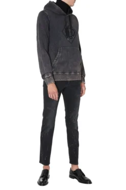 Dolce & Gabbana Monogram Printed Hoodie - Grey -Cheap Vestureo Store 663f5dc5e8b30b683f3ba689ba22dfc5