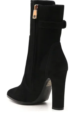 Dolce & Gabbana DG Logo Plaque Ankle Boots - Black -Cheap Vestureo Store 66f0036f005fd94965c158d56a536a2f