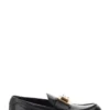 Dolce & Gabbana Mino Logo Plaque Loafers - Black