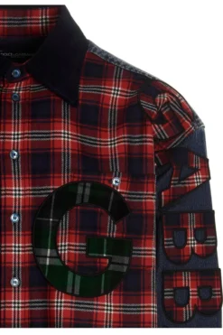 Dolce & Gabbana Checked Logo Shirt - Multi -Cheap Vestureo Store 673745d53cd18a9dbed21a4ba5d3d1ff
