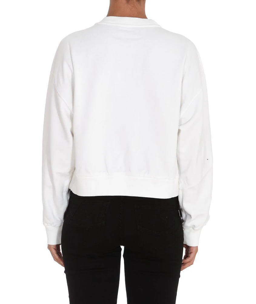 Dolce & Gabbana 90's Supermodel Print Sweatshirt - White 4 Dolce & Gabbana 90's Supermodel Print Sweatshirt - White - Image 4