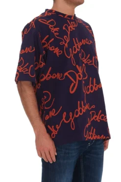 Dolce & Gabbana Allover Signature Logo T-Shirt - Multi -Cheap Vestureo Store 67c6ac307cf8a2d641b6b0b4ebb3e380