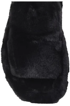 Dolce & Gabbana Faux Fur Slides - Black -Cheap Vestureo Store 68630b9ec5a5ce356665affacbbbcc60