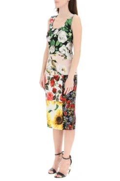 Dolce & Gabbana Floral Patchwork Midi Dress - Multi 9 Dolce & Gabbana Floral Patchwork Midi Dress - Multi -Cheap Vestureo Store 68bc321af23c47baaec74efed6f59879
