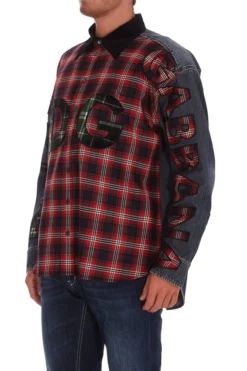 Dolce & Gabbana Checked Logo Shirt - Multi -Cheap Vestureo Store 68ce0208f448acd71e233202aeba3e95