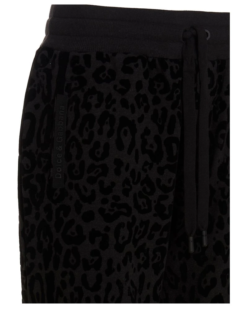 Dolce & Gabbana Animal Print Drawstring Pants - Multi 6 Dolce & Gabbana Animal Print Drawstring Pants - Multi - Image 6