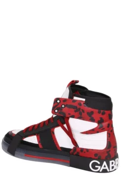 ( New Season ) Dolce & Gabbana 2.Zero Panelled High-Top Sneakers - Multi -Cheap Vestureo Store 695f5bfc31389a91179a38a899d2d162
