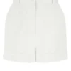 ( New Season ) Dolce & Gabbana Gabardine Shorts - White
