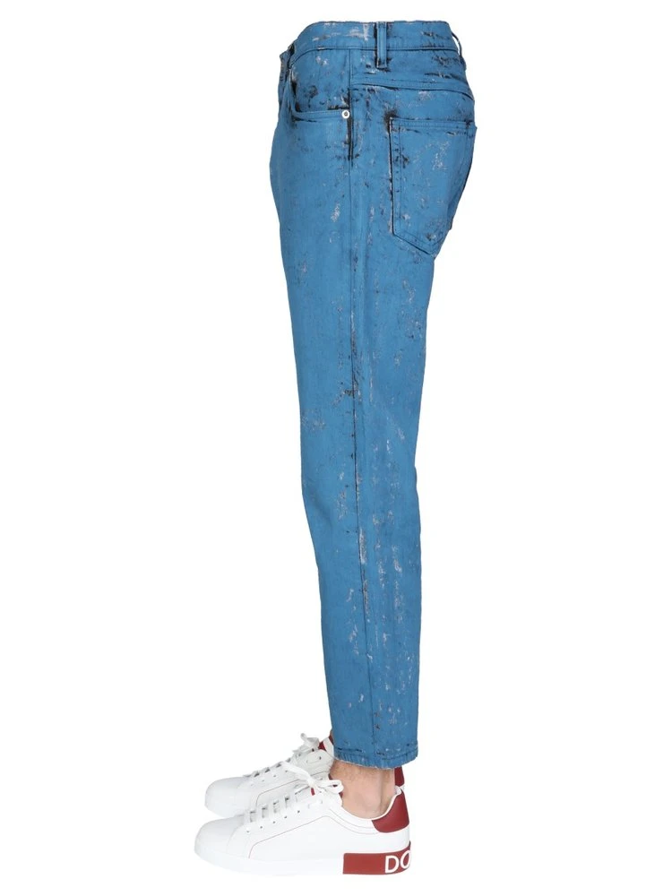 ( New Season ) Dolce & Gabbana Distressed Skinny Jeans - Multi 3 ( New Season ) Dolce & Gabbana Distressed Skinny Jeans - Multi - Image 3