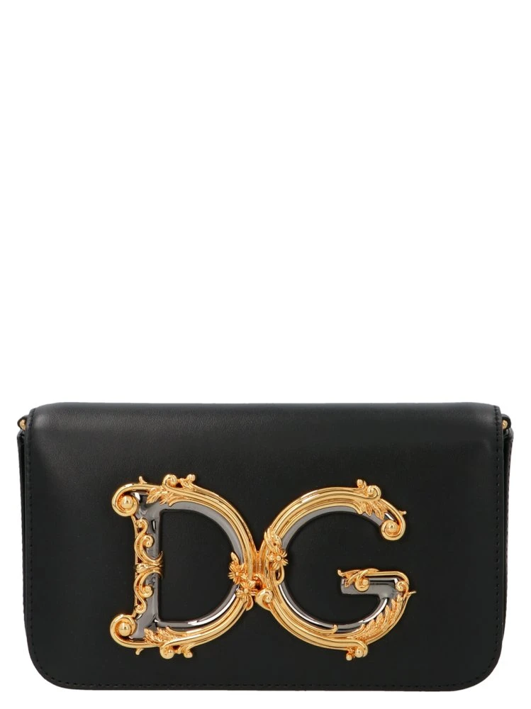Dolce & Gabbana DG Girls Chain Crossbody Bag - Black 1 Dolce & Gabbana DG Girls Chain Crossbody Bag - Black