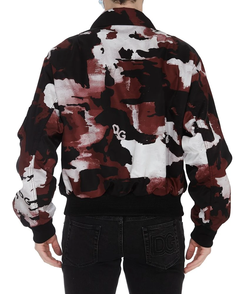 Dolce & Gabbana Camouflage Print Zipped Jacket - Multi 4 Dolce & Gabbana Camouflage Print Zipped Jacket - Multi - Image 4