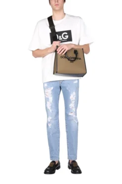 ( New Season ) Dolce & Gabbana Distressed Jeans - Blue -Cheap Vestureo Store 6a8617d1ad2d191ad0b716e990880fa6