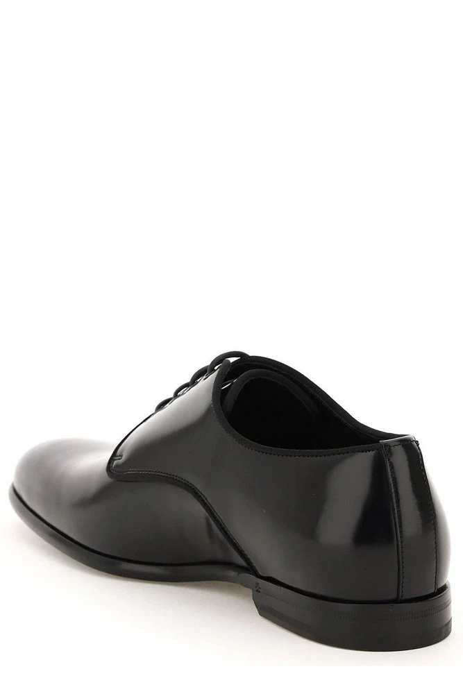( New Season ) Dolce & Gabbana Raffaello Derby Shoes - Black 3 ( New Season ) Dolce & Gabbana Raffaello Derby Shoes - Black - Image 3