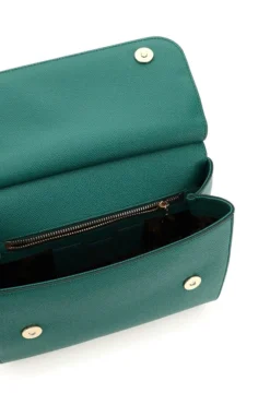 ( New Season ) Dolce & Gabbana Sicily Medium Tote Bag - Green -Cheap Vestureo Store 6adf97c3b7bff7cbb67250c4d388f109