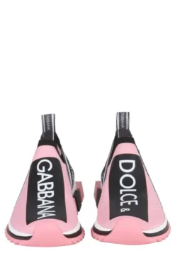 ( New Season ) Dolce & Gabbana Sorrento Sneakers - Pink -Cheap Vestureo Store 6af7c7ec49cc7ef1e4aa25e438ee5461