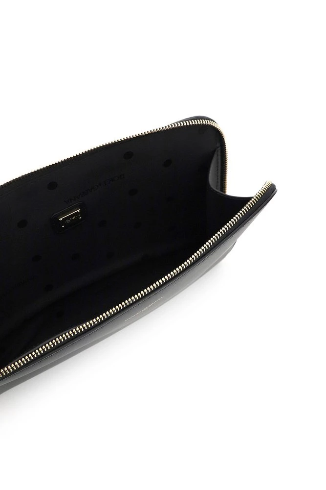 ( New Season ) Dolce & Gabbana Monreale Logo Clutch Bag - Black 3 ( New Season ) Dolce & Gabbana Monreale Logo Clutch Bag - Black - Image 3